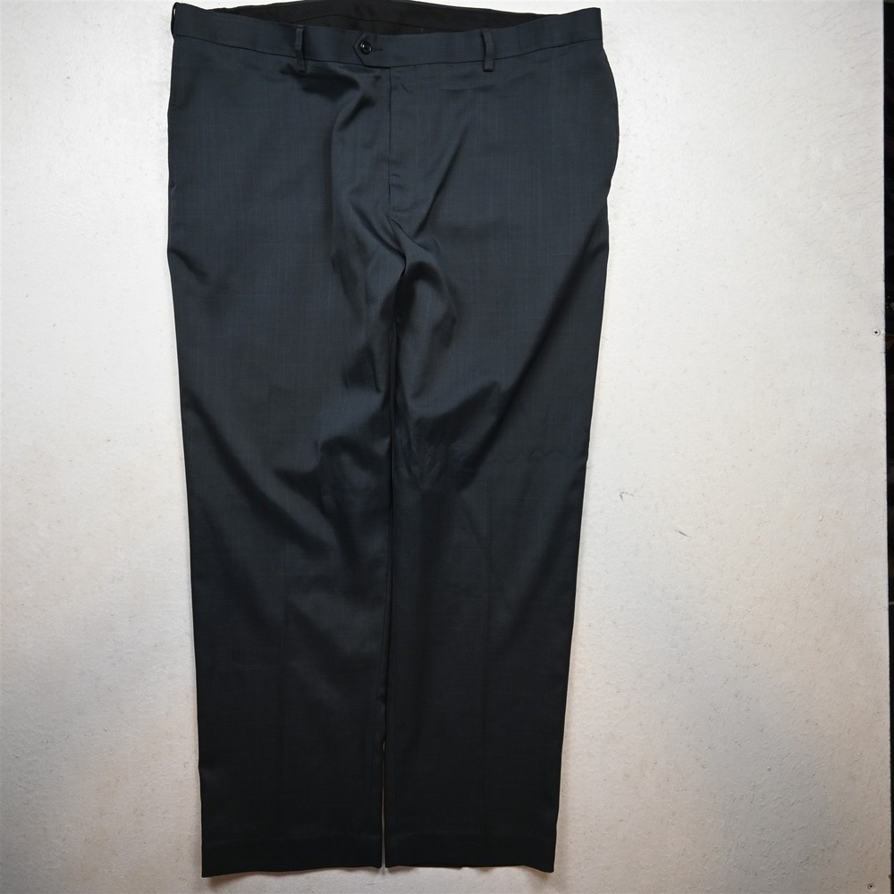 Savane 42x32 Blue Expander Waist Dress Mens Pants